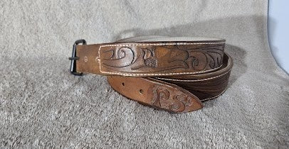 Custom Floral Belts