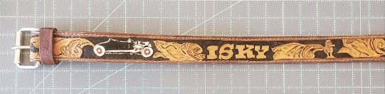 Custom Floral Belts