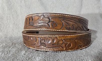 Custom Floral Belts