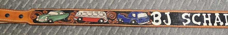Custom Floral Belts