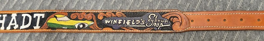 Custom Floral Belts
