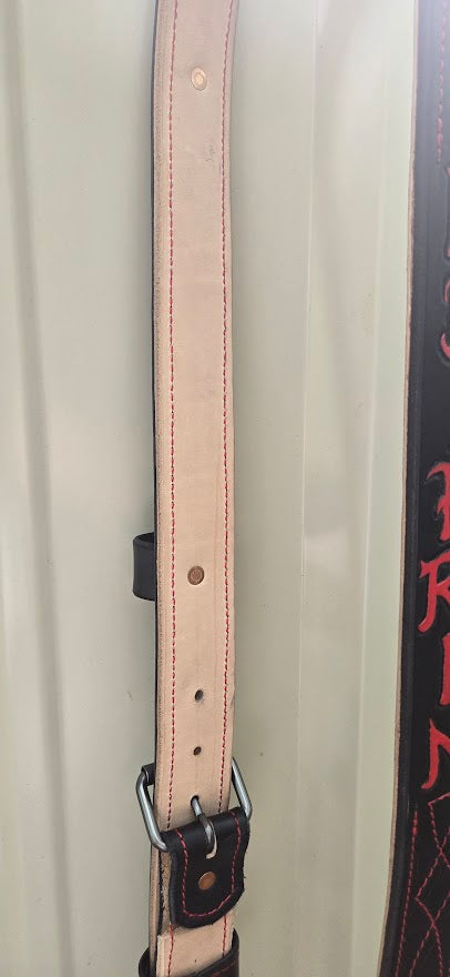Premium Leather Lined Radio Strap and Radio Bucket