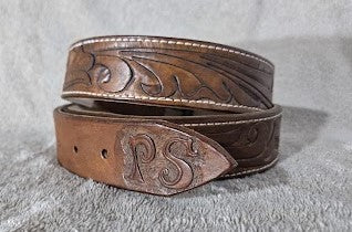 Custom Floral Belts